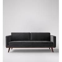 Jefferson three-seater sofa in Twilight Grey