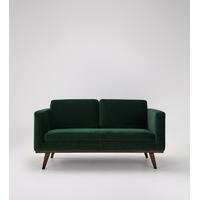 Jefferson two-seater sofa in Forest Green