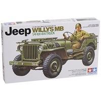 Jeep Willys MB 1/4 - Ton 4x4 Truck - 1:35 Scale Military - Tamiya