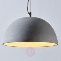 jelin pendant lamp with concrete lampshade