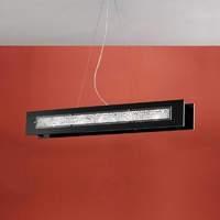 Jelena Hanging Light Black with Lead Crystal