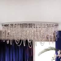 jevana ceiling light sparkling chrome look