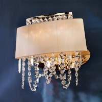 Jevana Wall Light Exclusive with Crystal Hangings