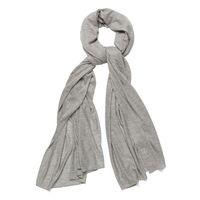 jersey scarf light grey melange