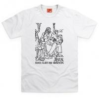 jesus santa t shirt