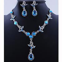 Jewelry Set Women\'s Birthday / Gift / Party / Daily / Special Occasion Jewelry Sets Alloy Necklaces / Earrings As the Picture