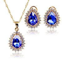 jewelry set bridal jewelry sets charms aaa cubic zirconia cute style e ...