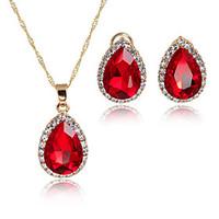jewelry set bridal jewelry sets charms aaa cubic zirconia dangling sty ...
