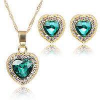 jewelry set bridal jewelry sets pendants aaa cubic zirconia euramerica ...