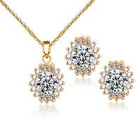 jewelry necklaces earrings bridal jewelry sets cubic zirconia wedding  ...