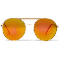 jeepers peepers miles revo sunglasses gold mens sunglasses in gold