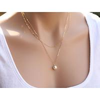 Jewelry Pendant Necklaces Wedding / Party / Daily / Casual Alloy 1pc Women Wedding Gifts