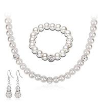 jewelry set earrings set necklace euramerican fashion rhinestone alloy ...