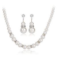 jewelry set earrings set necklace euramerican fashion rhinestone alloy ...