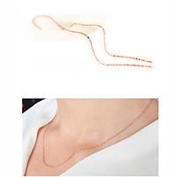 Jewelry Chain Necklaces Wedding / Party / Daily / Casual Gold 1pc Women Wedding Gifts