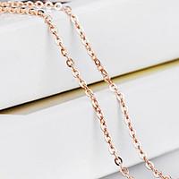 jewelry chain necklaces wedding party daily casual gold 1pc women wedd ...