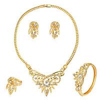 jewelry set earrings set necklace euramerican fashion rhinestone alloy ...