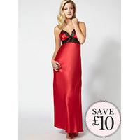 jemima long satin chemise