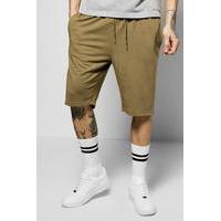 Jersey Shorts - khaki