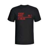 jeremy menez ac milan squad t shirt black kids