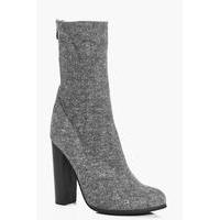 jersey sock boot grey