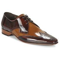 Jeffery-West MIX BROGUE men\'s Smart / Formal Shoes in brown