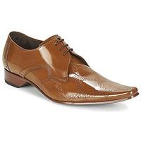 Jeffery-West EMBOSS DIAMOND GIBSON men\'s Casual Shoes in brown
