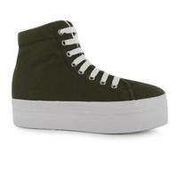 Jeffrey Campbell Play Canvas Platform Shoes