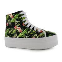 Jeffrey Campbell Play Canvas Platform Shoes