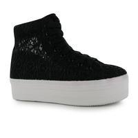 jeffrey campbell play homg lace platform shoes