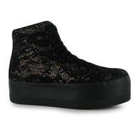 jeffrey campbell play homg lace platform shoes