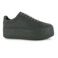 Jeffrey Campbell Play Stan Leather Look Trainers