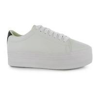 Jeffrey Campbell Play Stan Leather Look Trainers