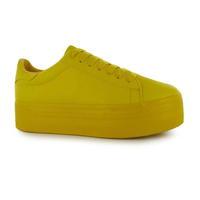 Jeffrey Campbell Play Stan Leather Look Trainers
