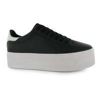 Jeffrey Campbell Play Stan Leather Look Trainers