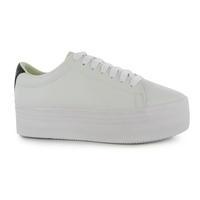 Jeffrey Campbell Play Stan Leather Look Trainers