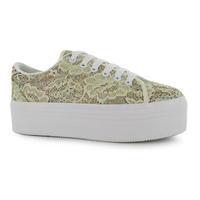 Jeffrey Campbell Play Zomg Lace Trainers