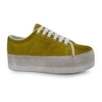 Jeffrey Campbell Play Zomg Suede Wash Trainers