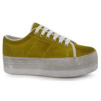 Jeffrey Campbell Play Zomg Suede Wash Trainers