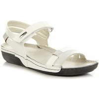 jezzi biae komfortowe womens sandals in multicolour