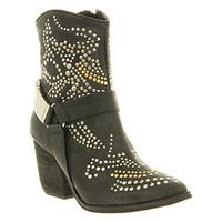 Jeffrey Campbell Shane Ankle boots BLACK LEATHER