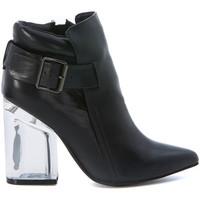 jeffrey campbell ankle boots in black vegan leather womens low ankle b ...