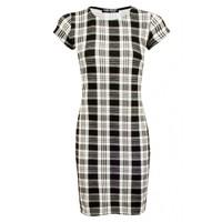 JERSEY CHECK MINI BODYCON DRS