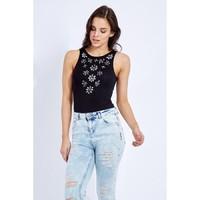 JESSICA EMBELLISHED BODYSUIT