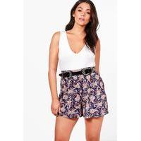 jenny paisley flippy shorts multi