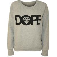 Jerrie Dope Diamond Print Sweatshirt - Grey