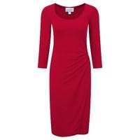 Jersey Wrap Dress (Scarlet / 14)