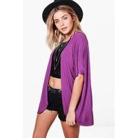 Jersey Kimono - fuchsia