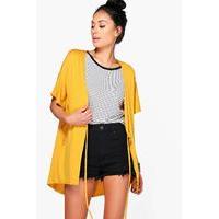 Jersey Kimono - mustard