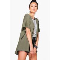 jersey kimono khaki